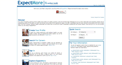 Desktop Screenshot of expectmore.northernhealth.ca